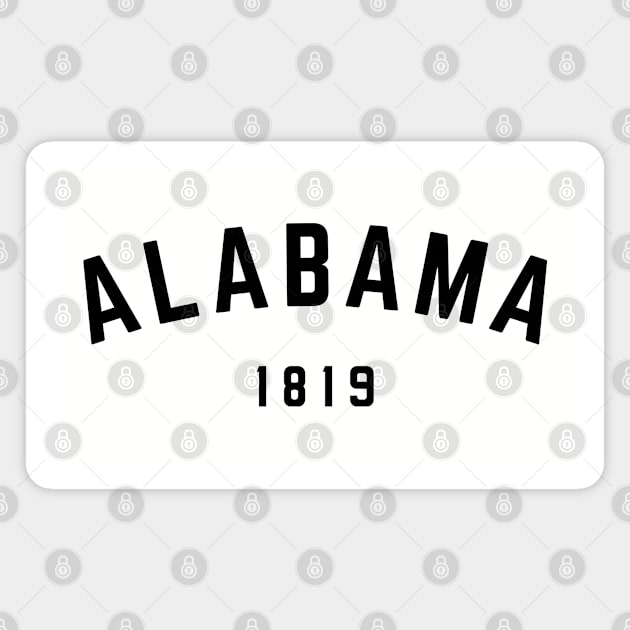 Alabama 1819 Magnet by silentboy